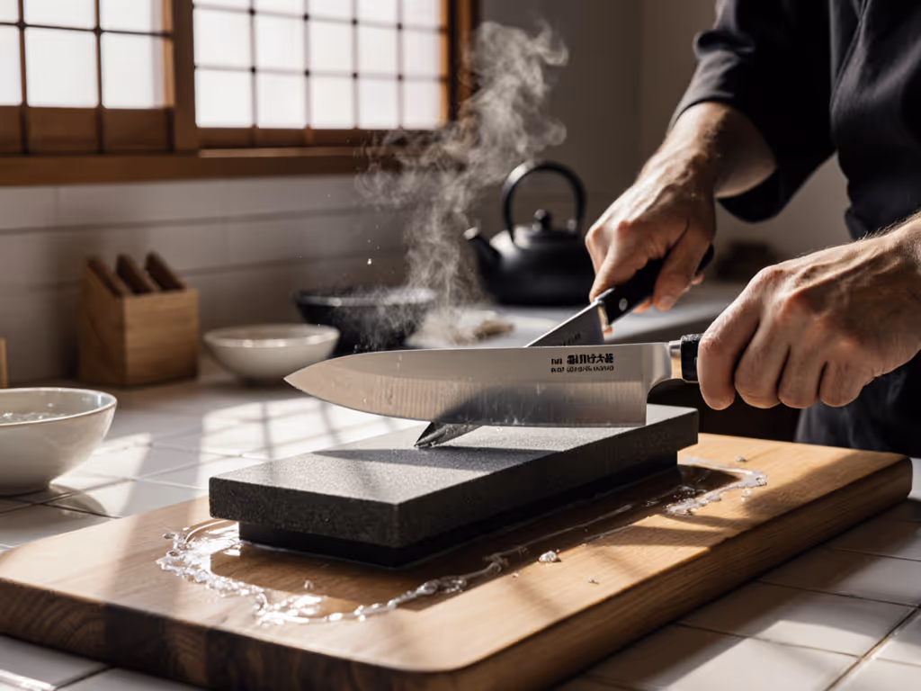 Japanese Water Stone Mastery: Safe Sharpening Without Damage